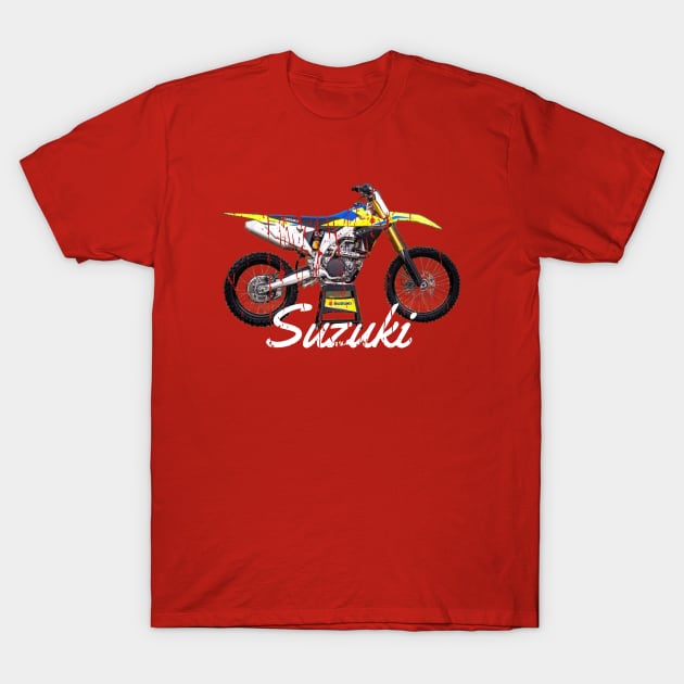 SUZUKI RM-Z450 T-Shirt by Cult Classics